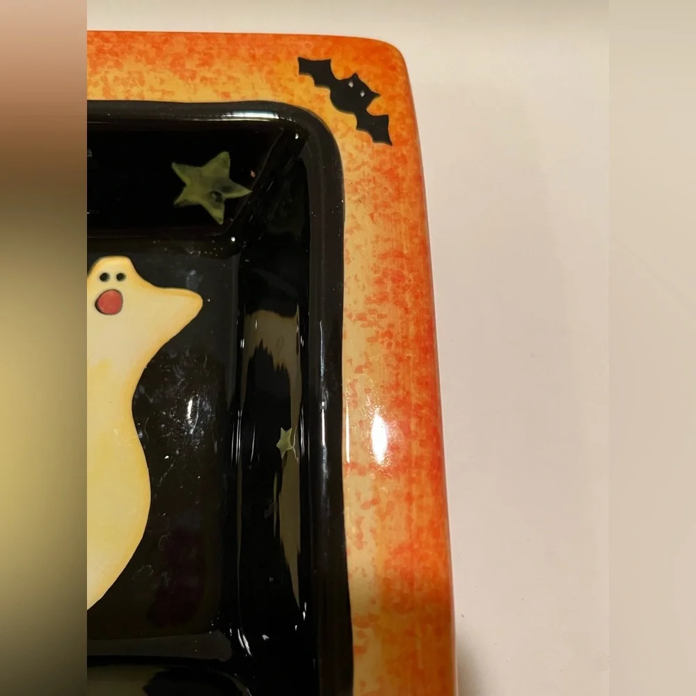 NWOT VINTAGE TARGET CERAMIC HALLOWEEN SERVING PLATTER.